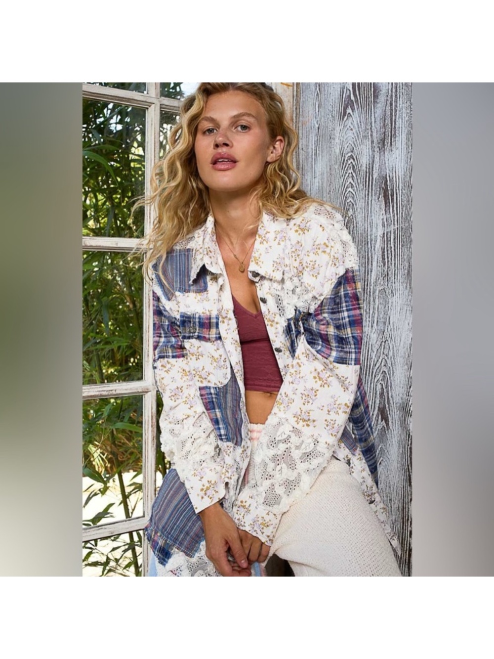 POL button down shirt.